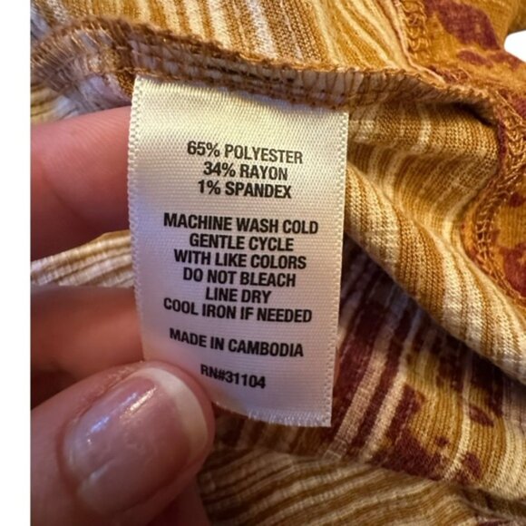 Women’s XXL Wonderly Boho Kimono Sleeve Top 18 20 - Picture 9 of 9